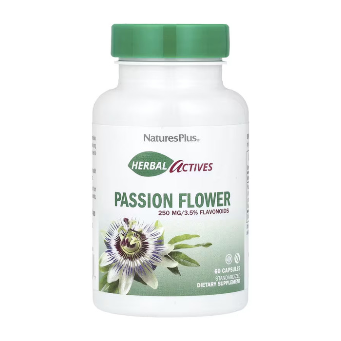Passion Flower 250 mg - 60 vcaps — офіційна ціна та характеристики