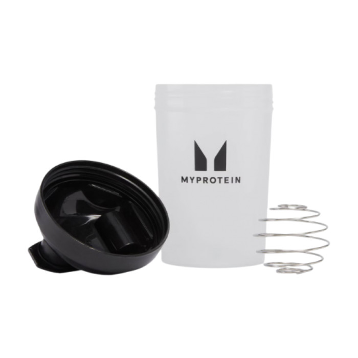 Plastic Shaker - 600ml Clear Black — офіційна ціна та характеристики