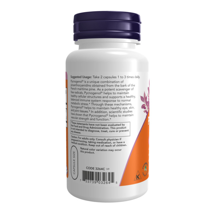 Pycnogenol 30mg - 60 vcaps — офіційна ціна та характеристики