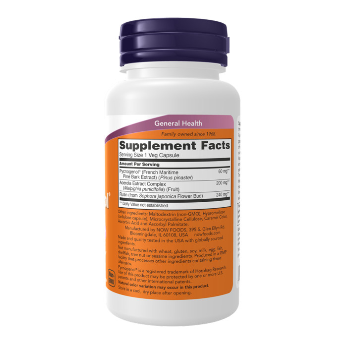 Pycnogenol® 60mg - 50 vcaps — офіційна ціна та характеристики