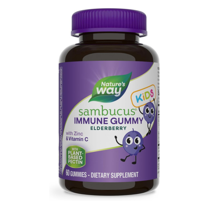 Sambucus Kids Immune Support - 60 gummies — офіційна ціна та характеристики