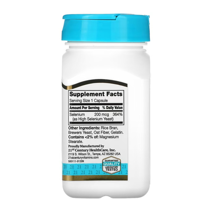 Selenium 200 mcg - 60 caps — офіційна ціна та характеристики