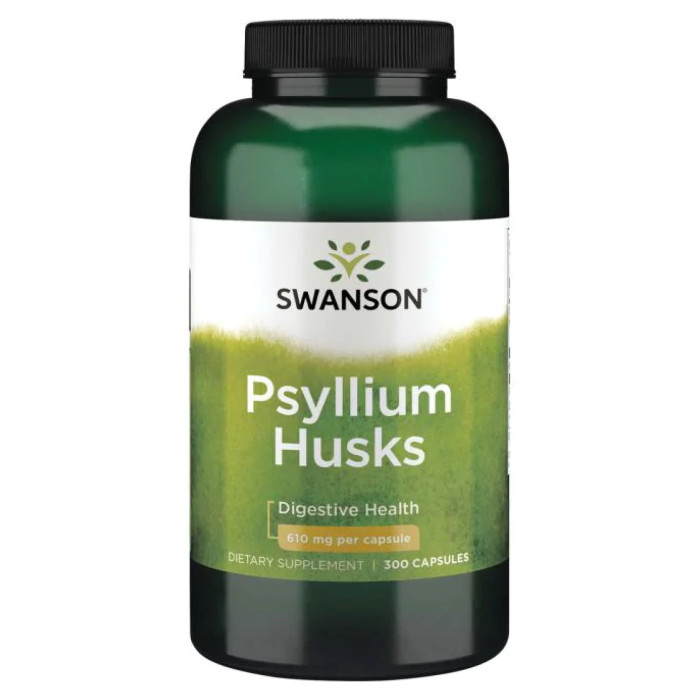 Psyllim Husks 610mg - 300caps — офіційна ціна та характеристики