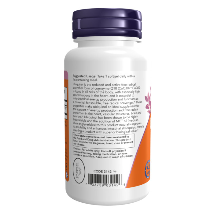 Ubiquinol 100mg - 60 sgels