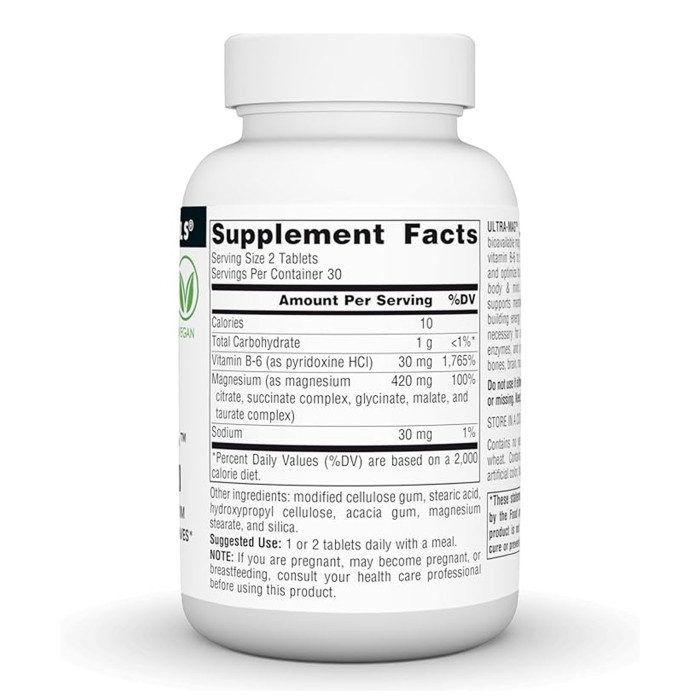 Ultra-Mag Magnesium Complex - 60 tabs (Пошкоджена банка)