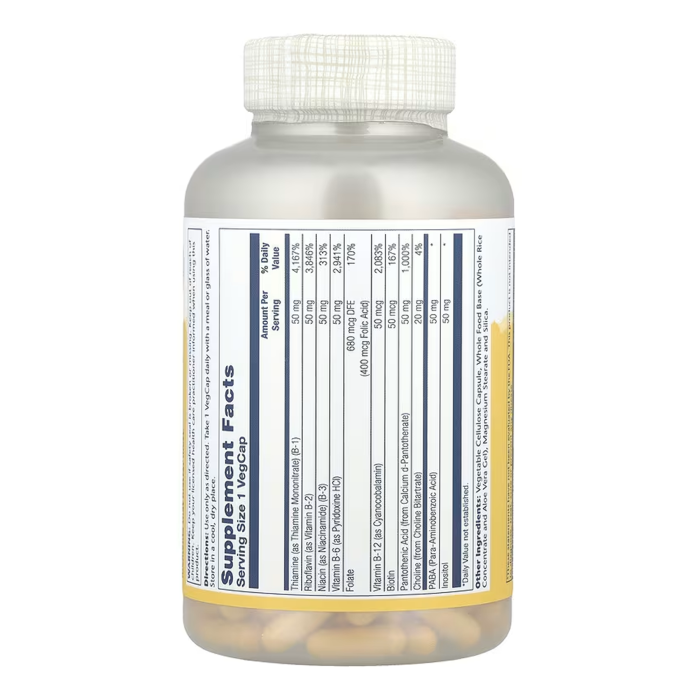 Vitamin B-Complex 50 50mg - 250 vcaps — офіційна ціна та характеристики