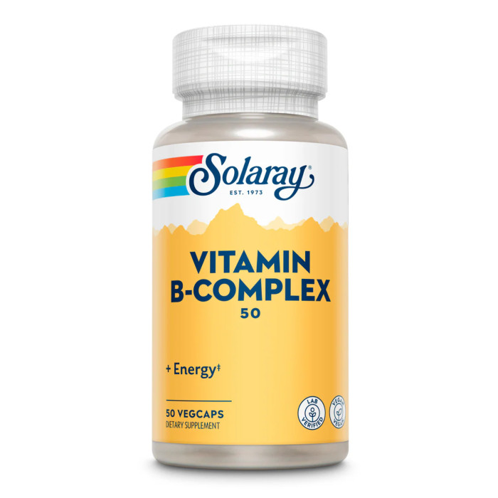 Vitamin B-Complex 50mg - 50 vcaps — офіційна ціна та характеристики