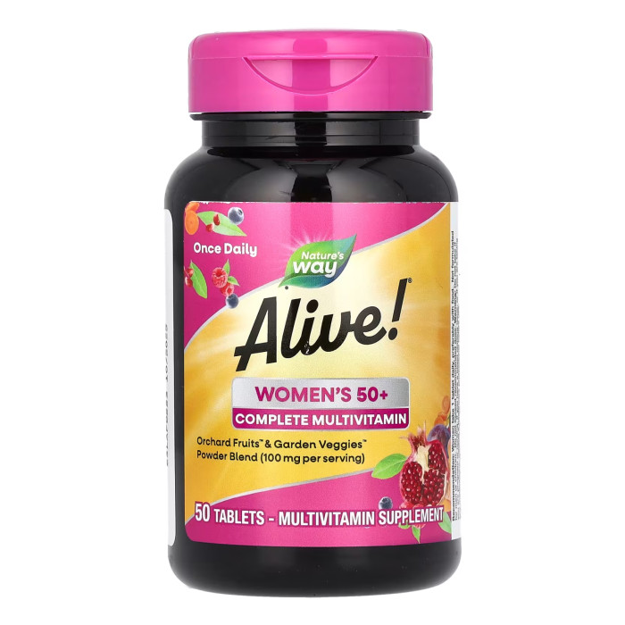 Women's 50+ Complete Multivitamin - 50 tabs (Пошкоджена упаковка)