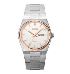 Skmei 9288SIRGSI Silver-Rose Gold-Silver
