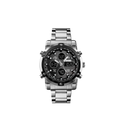 Skmei 1389SIBK Silver-Black-Black