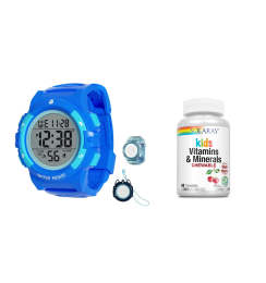 Набір "Юний Дослідник" Годинник для хлопчика + Kids Vitamins & Minerals - 60