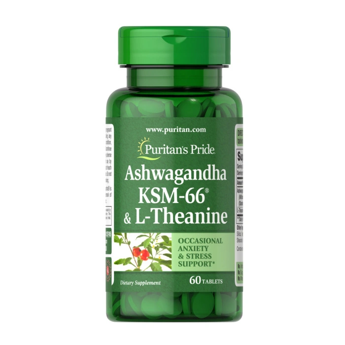 Ashwagandha KSM-66® & L-Theanine - 60 tabs — офіційна ціна та характеристики