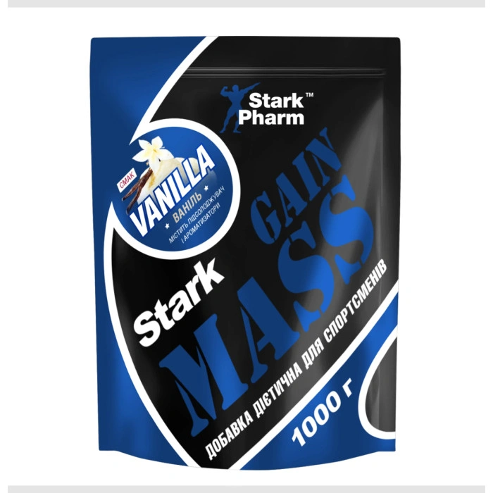Stark Gain Mass Ostrowia Whey - 1000g Vanilla — офіційна ціна та характеристики