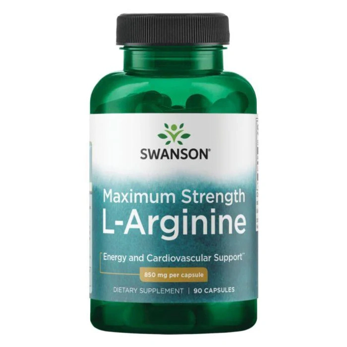 L-Arginine Maximum Strenght 850mg - 90caps — офіційна ціна та характеристики
