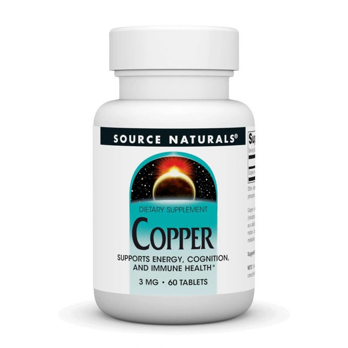 Copper 3mg - 60 caps — офіційна ціна та характеристики