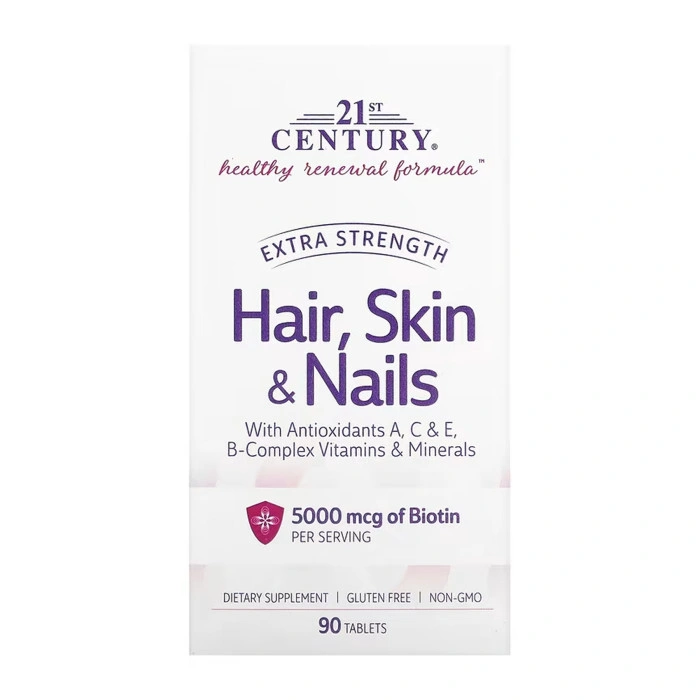 Hair, Skin & Nails Extra Strength - 90 tabs — офіційна ціна та характеристики