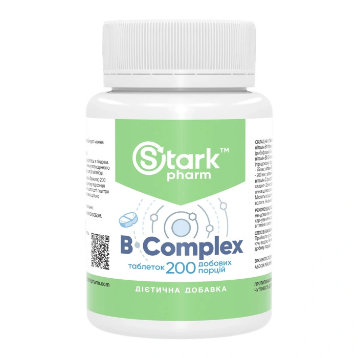 B-Complex - 200 tabs — офіційна ціна та характеристики