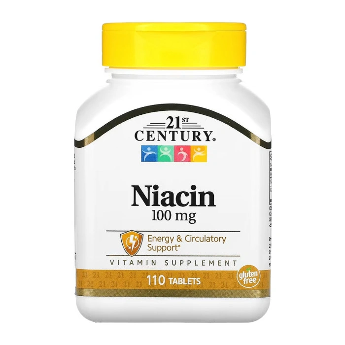 Niacin 100 mg - 110 tabs — офіційна ціна та характеристики