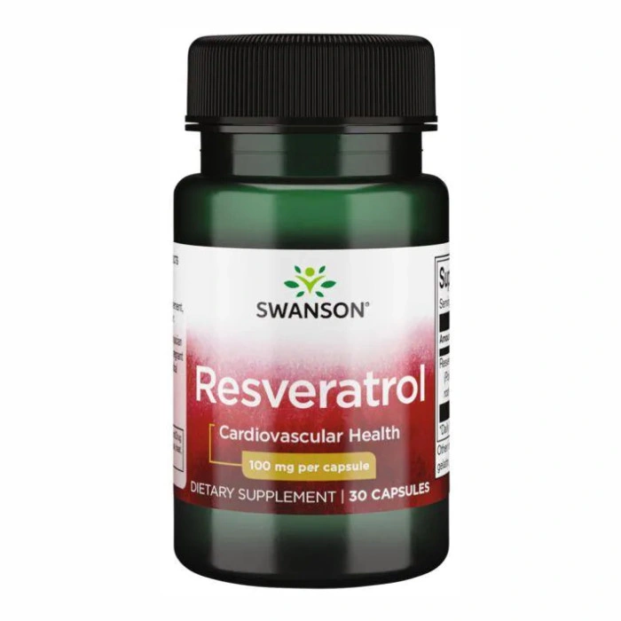 Resveratrol 100 mg - 30caps — офіційна ціна та характеристики