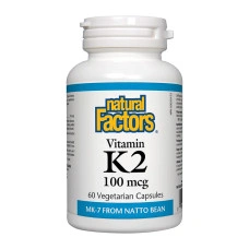 Vitamin K2 100mcg - 60 vcaps