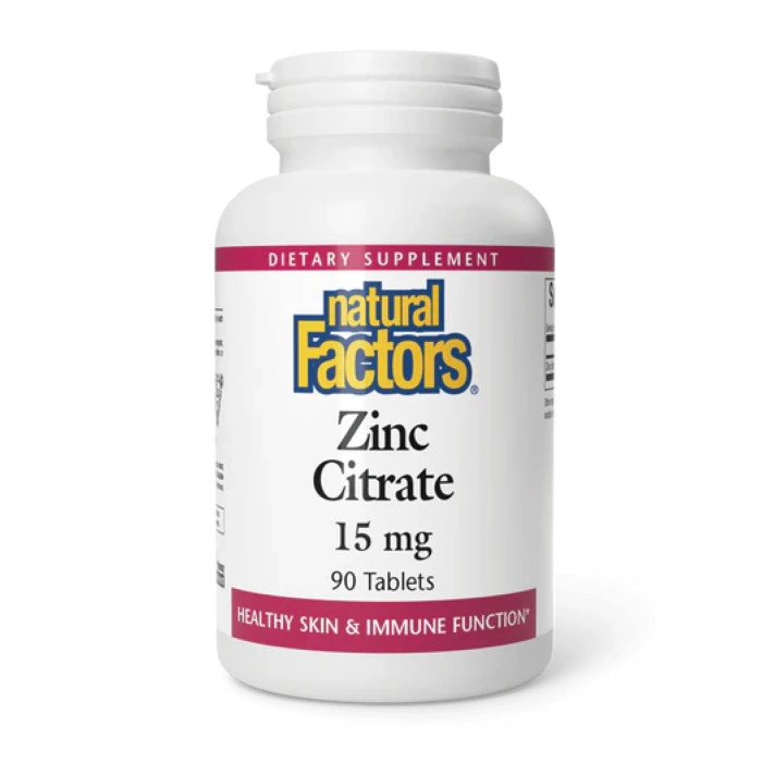 Zinc Citrate 15mg - 90 tabs — офіційна ціна та характеристики