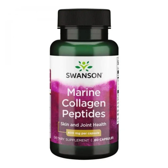 Type I Hydrolyzed Marine Collagen Peptides 400mg - 60 caps — офіційна ціна та характеристики