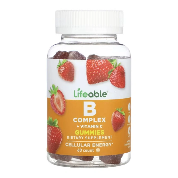 B Complex + Vitamin C Adult - 60 gummies — офіційна ціна та характеристики