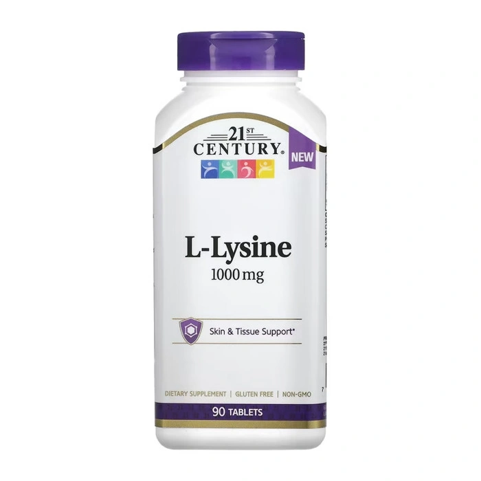L-Lysine 1000 mg - 90 tabs — офіційна ціна та характеристики