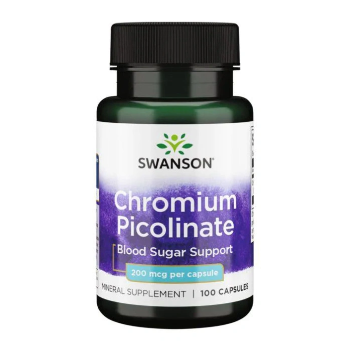 Chromium Picolinate 200mg - 100caps — офіційна ціна та характеристики
