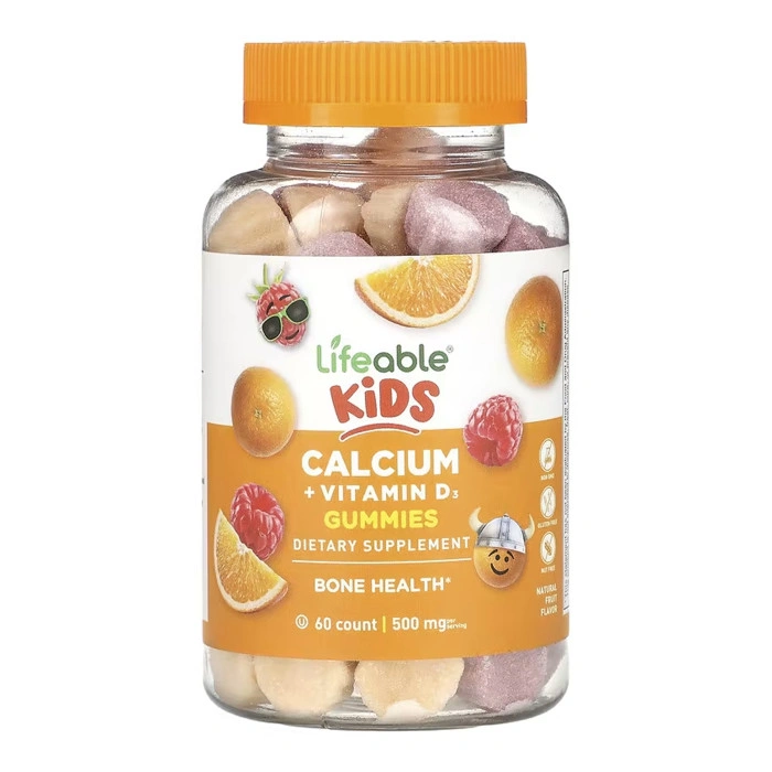 Calcium + Vitamin D Kids - 60 gummies — офіційна ціна та характеристики