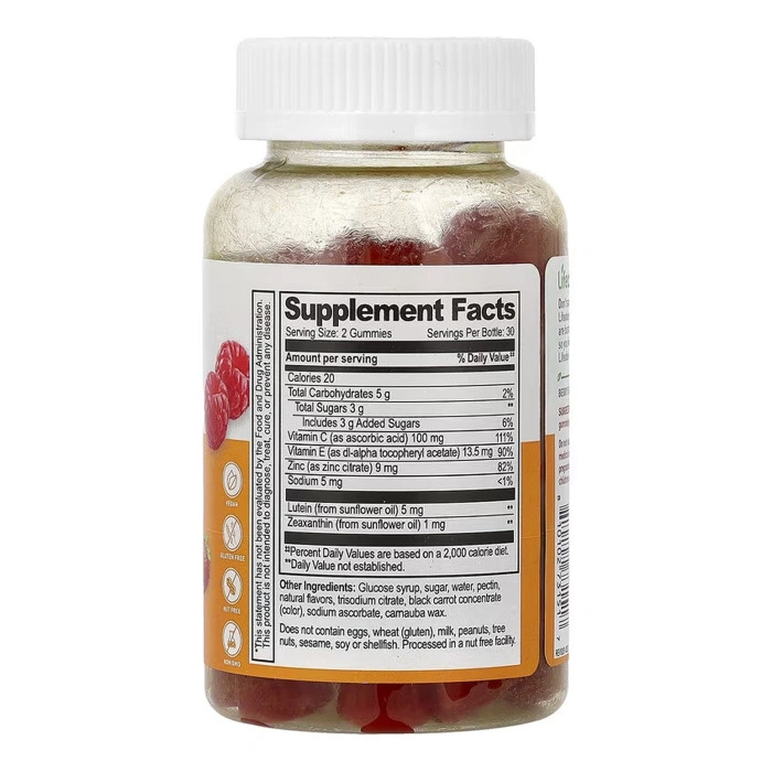 Lutein and Zeaxanthin Adults - 60 gummies — офіційна ціна та характеристики