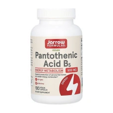 Pantothenic Acid 500mg - 100 vcaps (Пошкоджена банка)
