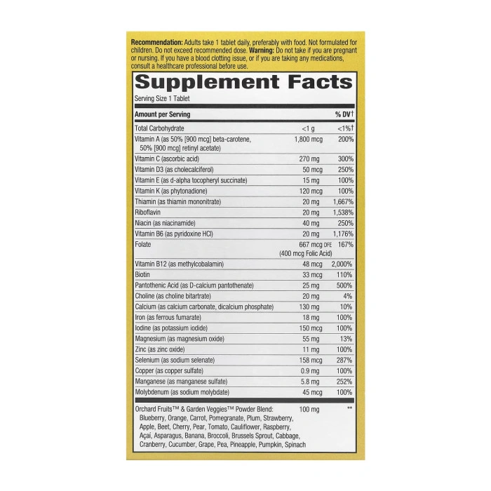 Adult Ultra Potency Multi - 60 tabs — офіційна ціна та характеристики