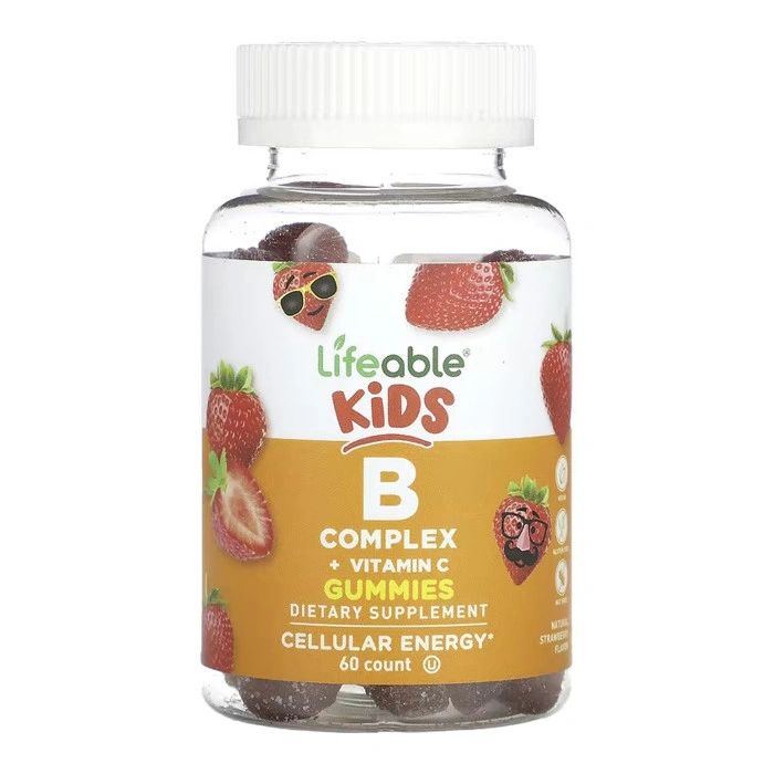 B Complex + Vitamin C Kids - 60 gummies — офіційна ціна та характеристики