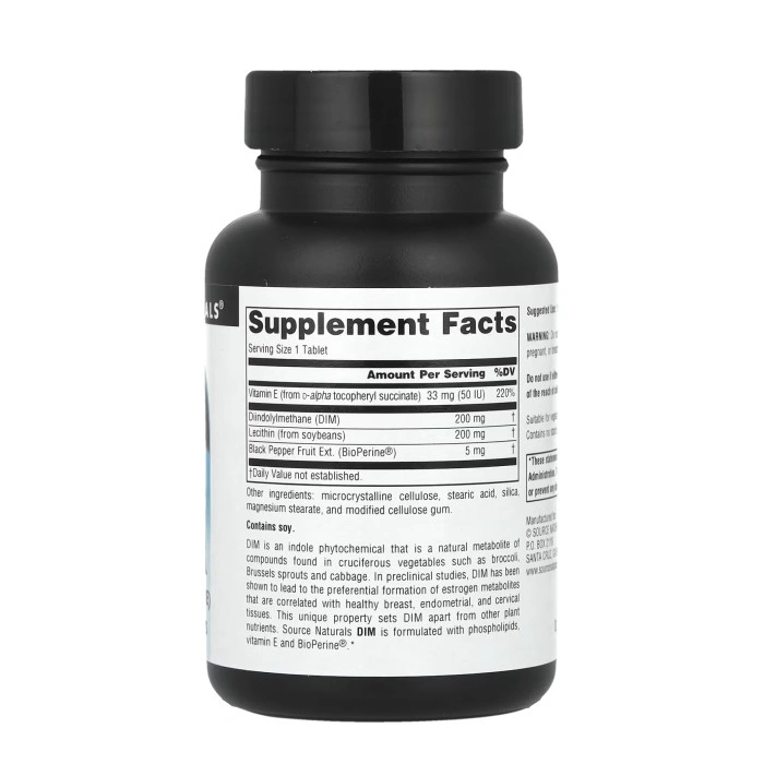 DIM 200mg - 30 tabs — офіційна ціна та характеристики
