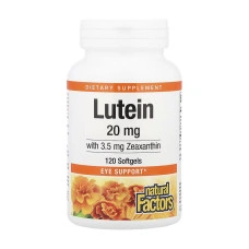 Lutein 20mg - 120 softgels