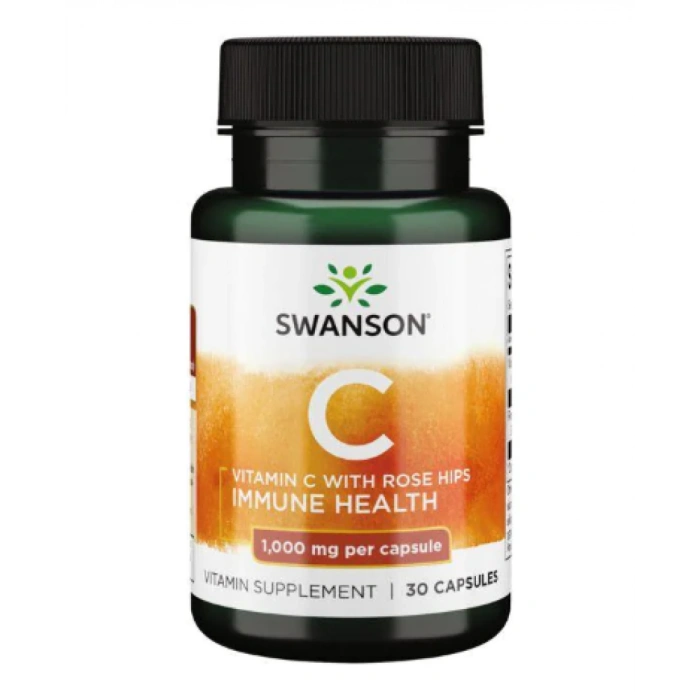 Vitamin C Rose Hips 1000mg - 30caps