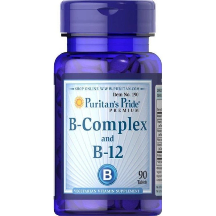B-Complex B-12 - 90tabs — офіційна ціна та характеристики