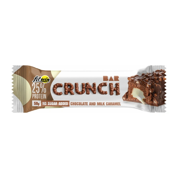Crunch Bar - 12x50g Chocolate and Milk Caramel — офіційна ціна та характеристики