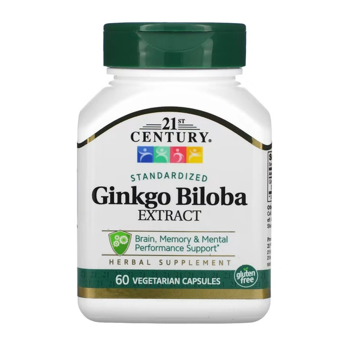 Ginkgo Biloba Extract - 60 vcaps — офіційна ціна та характеристики