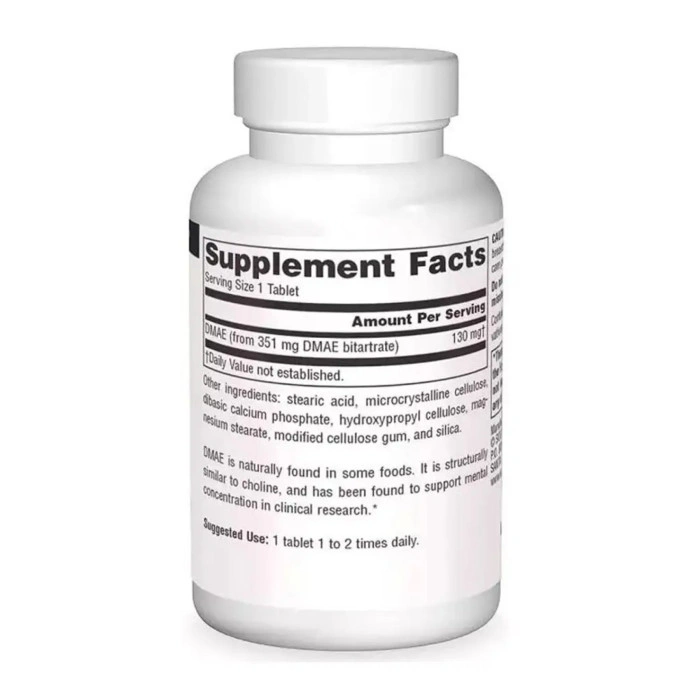 DMAE 351mg - 50 tabs — офіційна ціна та характеристики