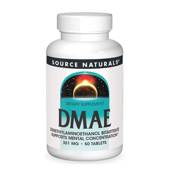 DMAE 351mg - 50 tabs — офіційна ціна та характеристики