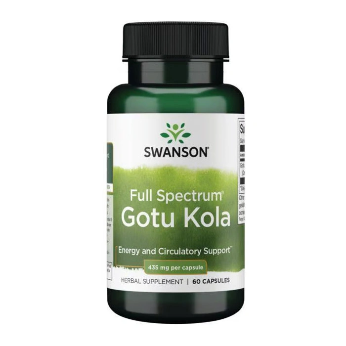 Full Spectrum Gotu Kola 435mg - 60 caps — офіційна ціна та характеристики