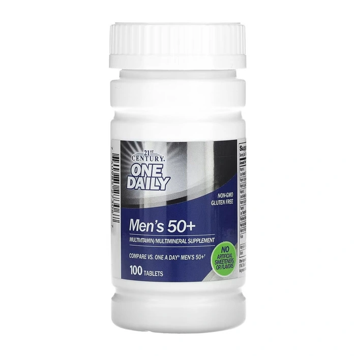 One Daily Men's 50+ - 100 tabs — офіційна ціна та характеристики