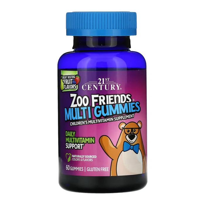 Zoo Friends Multi Gummies - 60 gummies — офіційна ціна та характеристики